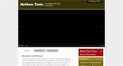 Desktop Screenshot of methowtents.com